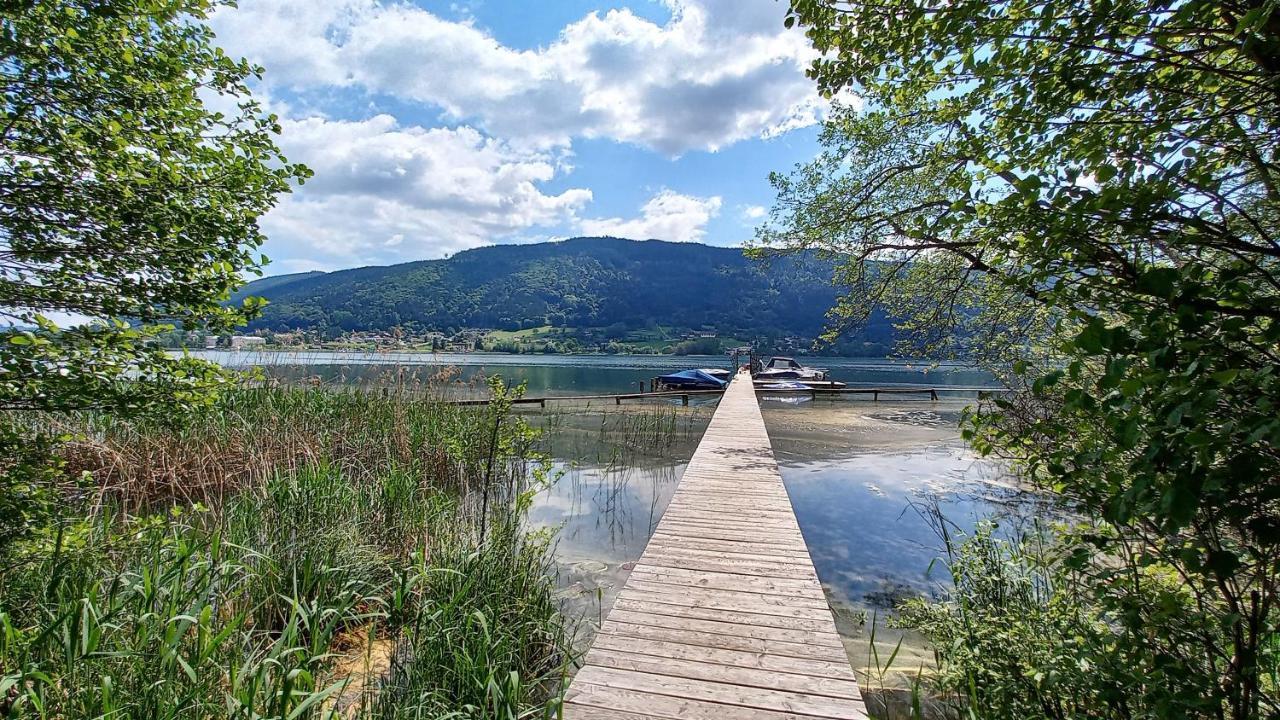 Ruth Haus Kmb Seeblickappartement Am Ossiacher See Mit Direktem Seezugang, Hallenbad, Skiarena Gerlitzen Bodensdorf Εξωτερικό φωτογραφία